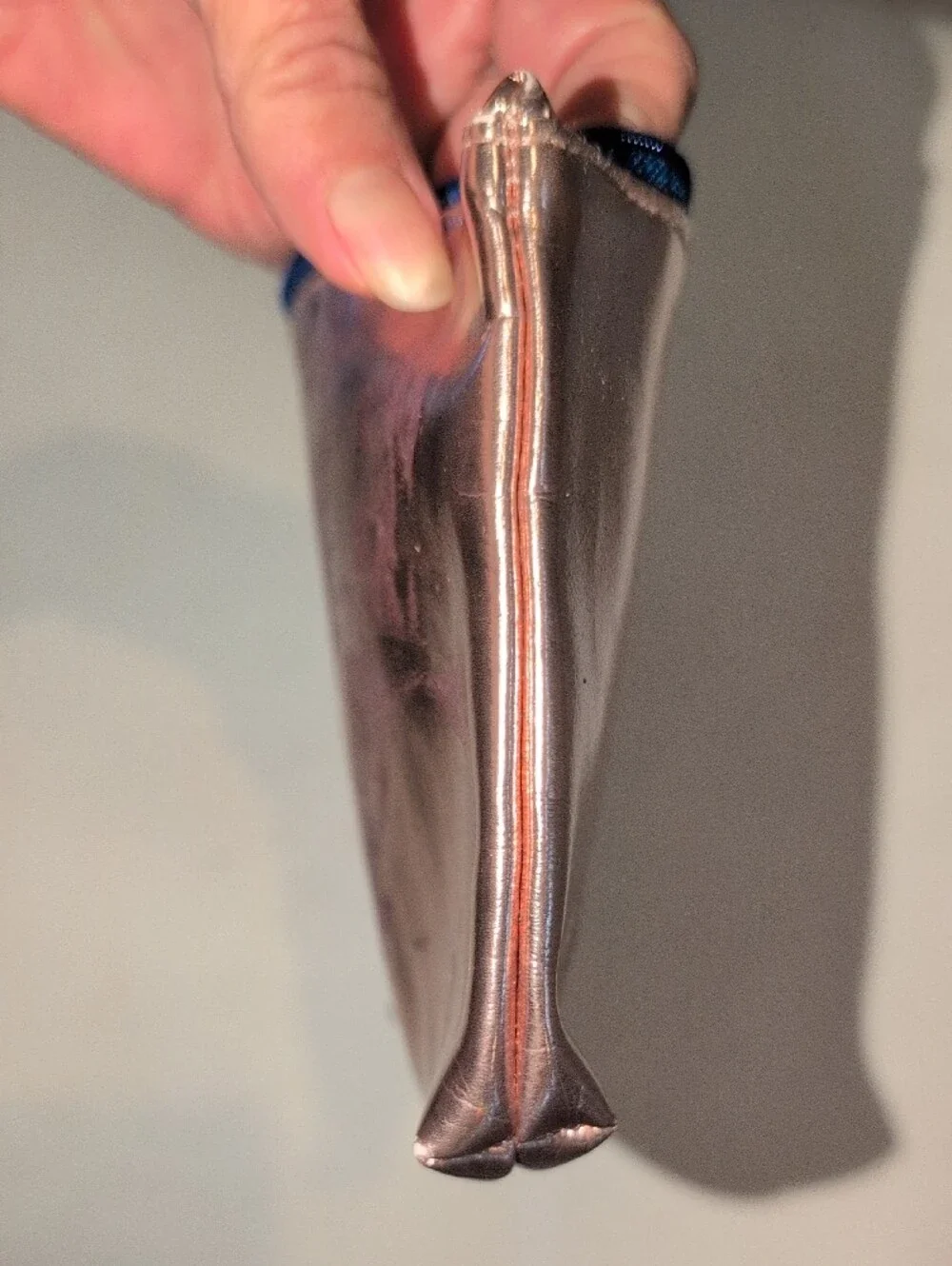 Ipsy- Rose Gold Metallic Cosmetic Pouch